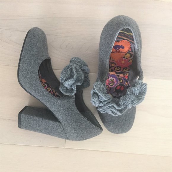 Rocket Dog Heather Grey Pumps Size 7 - Picture 4 of 9